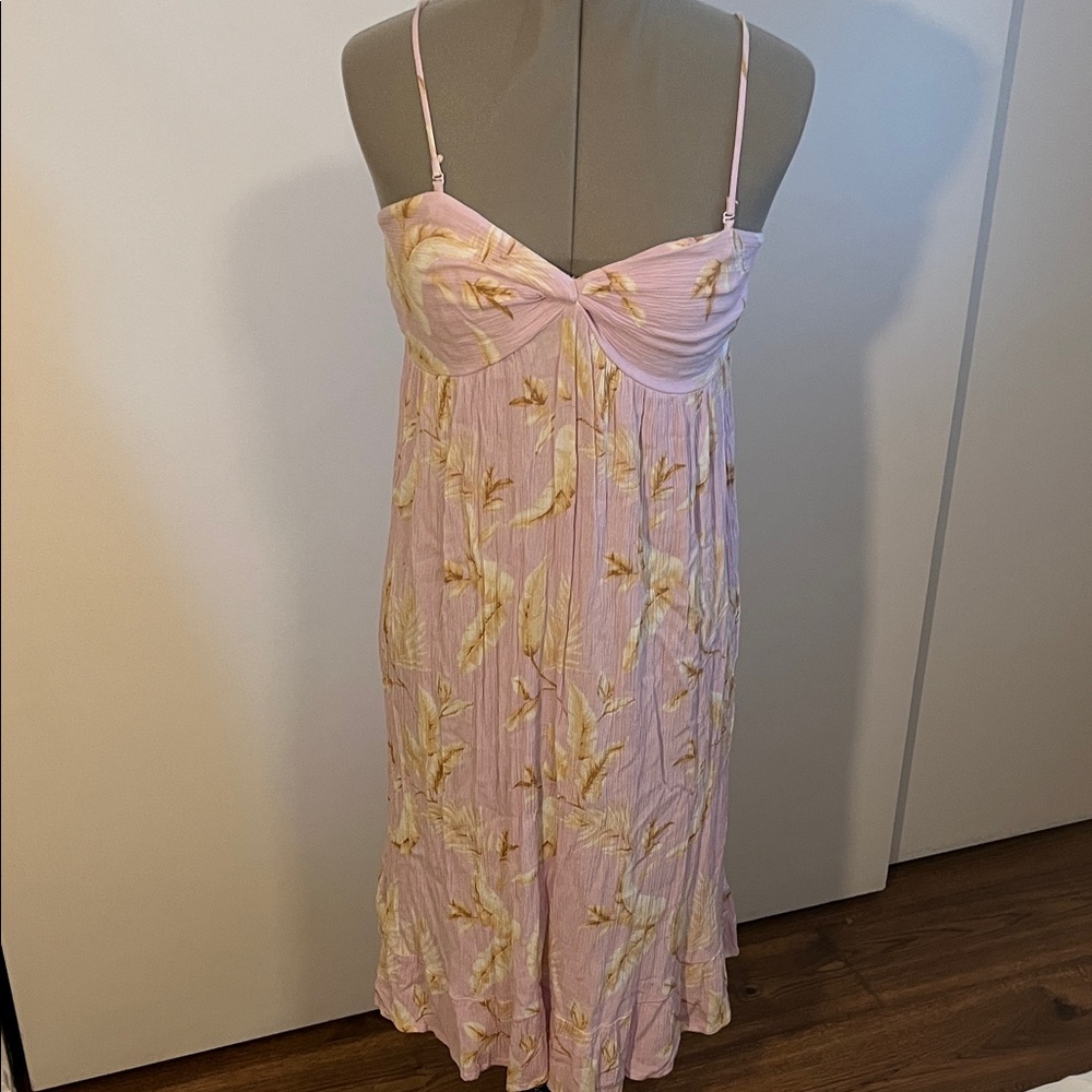 Floral Pink Women's Dress